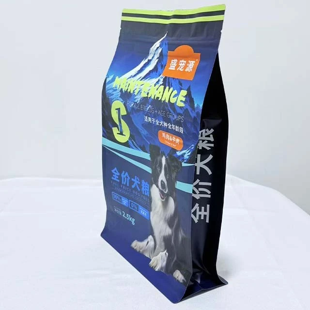 Customized Printed Reusable Pet Food Bags Zipper Sealed Bags And Pet Snack Food Packaging Bags